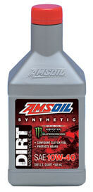 AMSOIL 10W-40 Synthetic Dirt Bike Oil