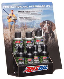 AMSOIL Firearm Point-of-Purchase Display