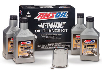 AMSOIL V-Twin Oil Change Kit